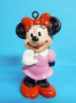 Mickey and friends - Lucky 1986 PVC Figure - Minnie (ornament)