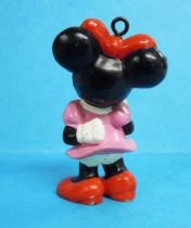 Mickey and friends - Lucky 1986 PVC Figure - Minnie (ornament)
