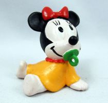 Mickey and friends - M+B Maia Borges PVC Figure 1985 - Disney Babies Minnie Mouse