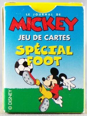 Mickey and Friends - Mini Playing Cards Game Journal de Mickey - Special Football
