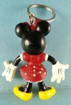 Mickey and friends - Monogram 1993 Key Chain Bendable Figure - Minnie