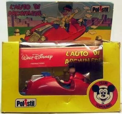Mickey and friends - Polistil Die-cast Vehicle -  Gyro Gearllose