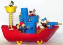 Mickey and friends - Polistil Plastic Vehicle - Donald and the Whaler