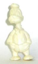 Mickey and Friends - Vintage White Plastic Figure - Donald