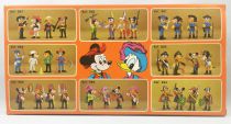 Mickey and friends - Zooland Airgam Boys Ref. 863 - Indian Mickey, Pluto, Goofy & Donald