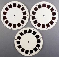 Mickey and Friends- Pluto - 3 x View-Master Discs Set Loose Ref. B 529-F