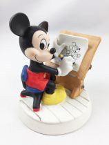 Mickey Artiste - Statuette Porcelaine (Made in Japan)