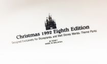 Mickey Christmas 1992 - Statuette Porcelaine Exclusive Disneyland et Walt Disney Wortld