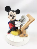 Mickey Christmas Artist - Biscuit Porcelain (Made in Japan)