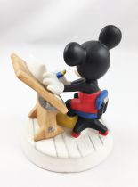 Mickey Christmas Artist - Biscuit Porcelain (Made in Japan)