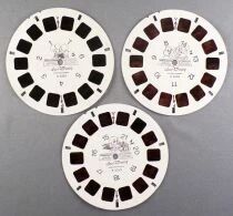 Mickey et ses Amis - 3 Disques View-Master 3D sans Pochette R&eacute;f. B 525