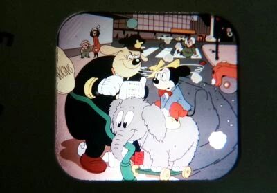 Mickey et ses Amis - 3 Disques View-Master 3D sans Pochette R�f. B 528-F