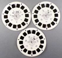 Mickey et ses Amis - 3 Disques View-Master 3D sans Pochette R&eacute;f. B 528