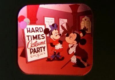 Mickey et ses Amis - 3 Disques View-Master 3D sans Pochette R�f. BJ 029