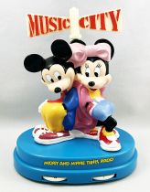 Mickey et ses amis - AM Radio Transistor (Concept 2000) 1989 - Mickey & Minnie \ Music City\  (loose)