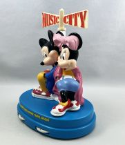 Mickey et ses amis - AM Radio Transistor (Concept 2000) 1989 - Mickey & Minnie \ Music City\  (loose)