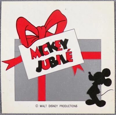 Mickey et ses amis - Autocollant Mickey Jubil�