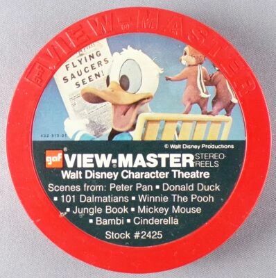 Mickey et ses Amis - Boite Gift Pack de 7 Disques Gaf View-Master 3D Walt Disney CharacterTh�atre
