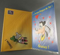 Mickey et ses Amis - Cartoon Collection 1998 - Carte Sentiment & enveloppe Vise un peu l\'effet que tu me fais