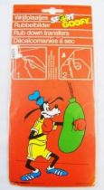 Mickey et ses amis - Déclacomanie par transfert Pressers - Sport Goofy #1