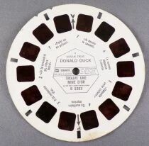Mickey et ses Amis - Donald Duck - 3 Disques View-Master 3D sans Pochette R&eacute;f. B 525-F