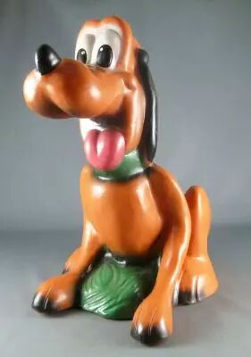 Mickey et ses amis - Figurine de Jardin Plastique Celloplast - Pluto 26 cm
