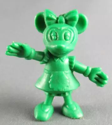 Mickey et ses amis - Figurine Plastique Monochrome - Minnie