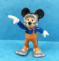 Mickey et ses amis - Figurine PVC Bully - Mickey Plongeur