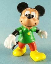 Mickey et ses amis - Figurine Pvc Bully 1977 - Mickey