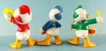 Mickey et ses amis - Figurine Pvc Bully 1977 - Riri Fifi Loulou