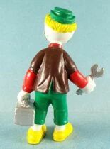 Mickey et ses amis - Figurine Pvc Bully 1984 - G&eacute;o Trouvetout
