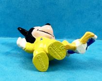 Mickey et ses amis - Figurine PVC Bullyland 1955 - Bébé Mickey (jaune) avec poupée
