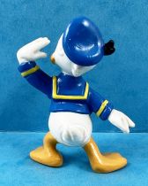 Mickey et ses amis - Figurine PVC Bullyland 1995 - Donald saluant