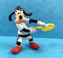 Mickey et ses amis - Figurine PVC Bullyland 1998 - Dingo Tennisman