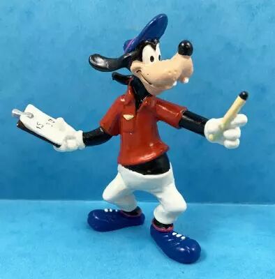 Mickey et ses amis - Figurine PVC Bullyland 1998 Winnig Team - Dingo Coach