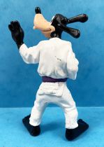 Mickey et ses amis - Figurine PVC Bullyland 1998 Winnig Team - Dingo Karateka