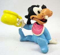 Mickey et ses amis - Figurine PVC Comics Spain - Bébé Dingo avec pot