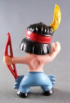 Mickey et ses amis - Figurine PVC Heimo - Hiawatha le Petit Indien Pantalon Bleu Arc Rouge