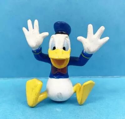 Mickey et ses amis - Figurine PVC Kid\'M 1995 - Donald grima�ant