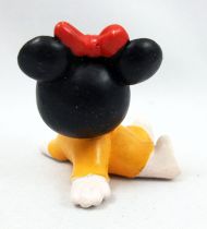 Mickey et ses amis - Figurine PVC M+B Maia Borges 1985 - Disney Babies Bébé Minnie