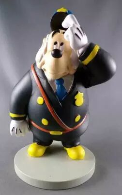 Mickey et ses amis - Figurine R�sine Hachette Disney - Commissaire Finot
