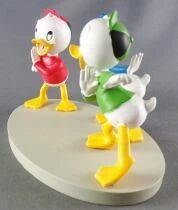 Mickey et ses amis - Figurine R&eacute;sine Hachette Disney - Riri Fifi Loulou
