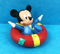 Mickey et ses amis - Figurine Vinyl Disney - Bébé Mickey sur bouée