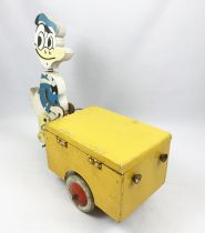 Mickey et ses amis - Jouet à traîner en bois - Donald Duck en Triporteur