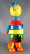 Mickey et ses amis - Jouet en bois 60\'s West Germany - Donald Duck