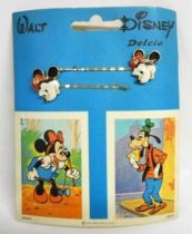 Mickey et ses amis - Lot de 6 ensembles barrettes à cheveux - Delcia 