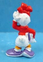 Mickey et ses amis - Mini Figurine PVC Disney - Daisy Duck avec livre