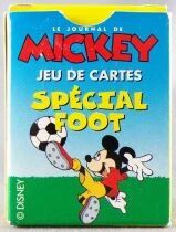 Mickey et ses Amis - Mini Jeu de Cartes &agrave; Jouer Journal de Mickey - Sp&eacute;cial Football
