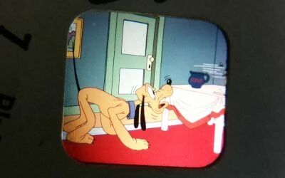 Mickey et ses Amis - Pluto - 3 Disques View-Master 3D sans Pochette R�f. B 529-F