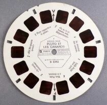 Mickey et ses Amis - Pluto - 3 Disques View-Master 3D sans Pochette R&eacute;f. B 529-F
